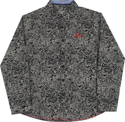 

Allen Solly Junior Boys Printed Casual Black Shirt