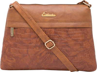

ESBEDA Women Casual Tan PU Sling Bag
