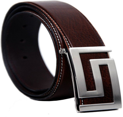 

SKERA Men Formal Brown Genuine Leather Belt