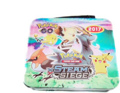 

RBS Pokemon Steam Siege Booster Box Metallic Pack(Multicolor)