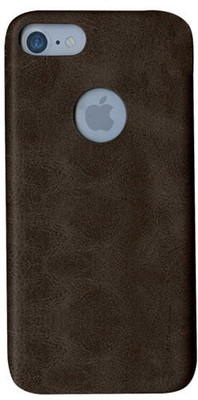 Uniq Back Cover for Apple iPhone 7(Brown, Grip Case)