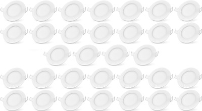

Bene 12w Round Panel, Color of LED White (Pack of 32 Pcs) Recessed Ceiling Lamp