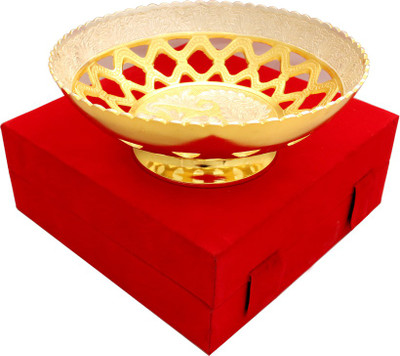 

Raj Laxmi GS 2 tone Round Shape Single Bowl Bowl Spoon Tray Serving Set(Pack of 1)