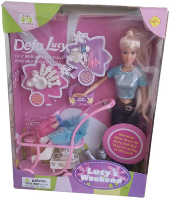 

kidoz kingdom DEFA LUCY DOLL LUCY'S WEEKEND(Multicolor)