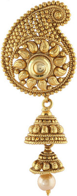 

Anuradha Art Jewellery ZHB-634 Hair Pin(Gold, White)