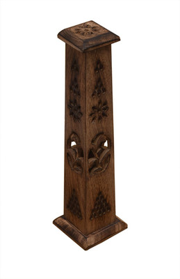 

Store Indya Wooden Incense Holder(Brown)