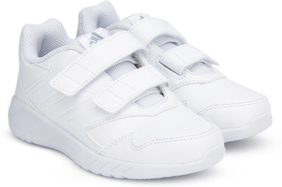 

ADIDAS Boys & Girls Velcro Running Shoes(White, Ftwwht/midgre/ftwwht