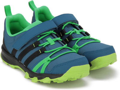 

ADIDAS Boys & Girls Velcro Running Shoes(Blue, Corblu/cblack/unilim
