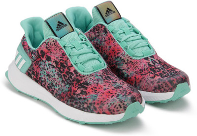 

ADIDAS Boys & Girls Lace Running Shoes(Green, Mulicolour
