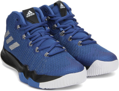 

ADIDAS Boys & Girls Lace Running Shoes(Blue, Croyal/silvmt/blue