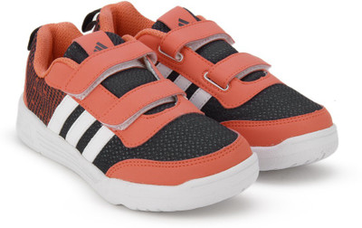 

ADIDAS Boys & Girls Lace Running Shoes(Pink, Eascor/white/dkgrey