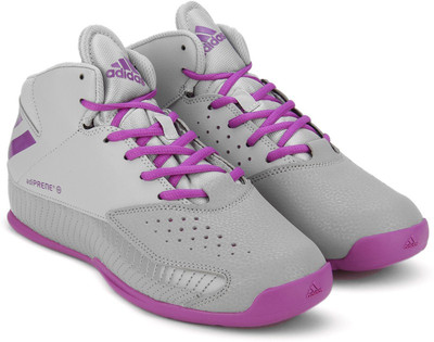 

ADIDAS Boys & Girls Lace Running Shoes(Grey, Lgsogr/shopur/mgsogr