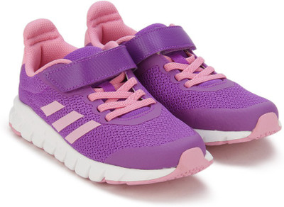 

ADIDAS Boys & Girls Lace Running Shoes(Purple, Ultpur/easpnk/ftwwht