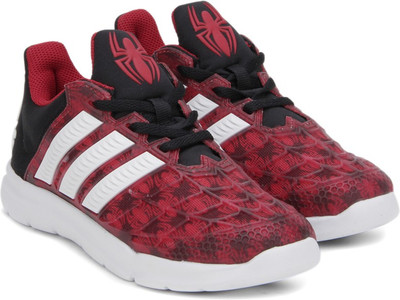 

ADIDAS Boys & Girls Lace Running Shoes(Red, Scarle/ftwwht/cblack