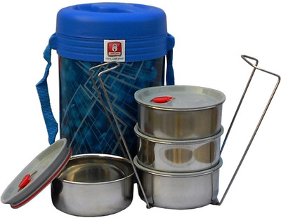 

Milton Vector 4 Containers Lunch Box(800 ml), Blue