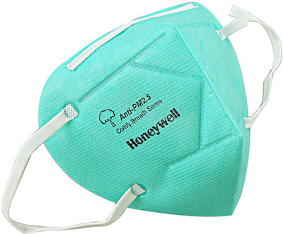 

Honeywell Foldable Anti Pollution Pack of 10, D7002 Green Mask and Respirator