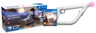 

Sony PlayStation VR Aim Controller + Farpoint Game Motion Controller(White, For PS4)
