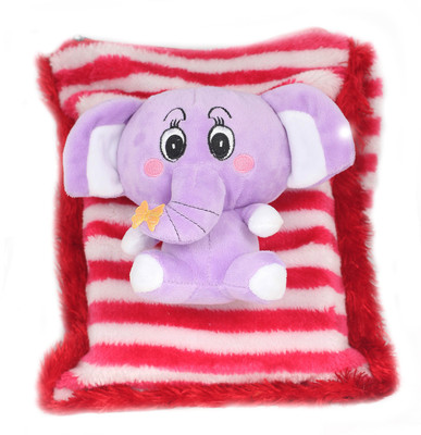 

Tickles Baby Elephant Sling Bag - 32 cm(Red)