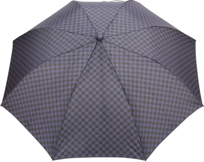 

FabSeasons Blue Checkered Print Umbrella(Blue)