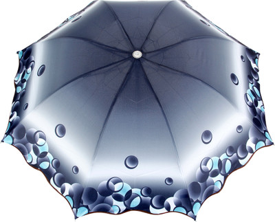 

FabSeasons Abstract Pebbles Digital Printed Umbrella(Brown)