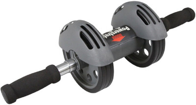 

Connectwide Power Stretch Roller Ab Exerciser(Grey, Black), Black;grey