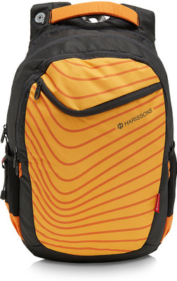 Harissons Bastille 34 L Backpack(Orange, Black)