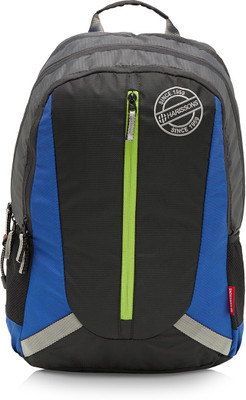 

Harissons Trident 26 L Backpack(Black, Blue), Grey