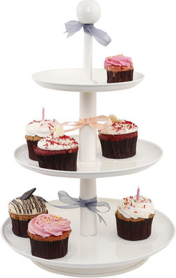 

Elan Steel Cake Server(White, Pack of 1)