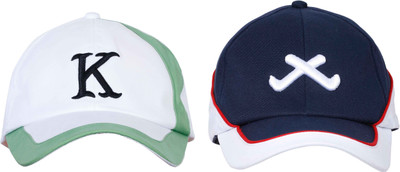 OJASS Embroidered Sports/Regular Cap Cap(Pack of 2)