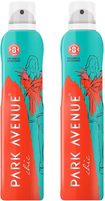 

Park Avenue Chic (Pack Of 2) Deodorant Spray - For Women(135 ml, Pack of 2)