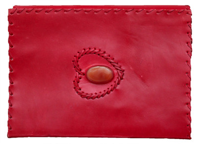 

Pranjals House A4 Journal(leather, Red)