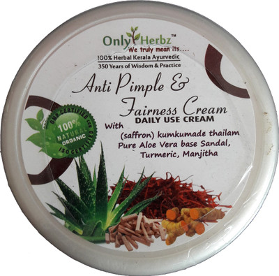 

Only Herbz ANTI-PIMPLE & FAIRNESS CREAM(50 g)
