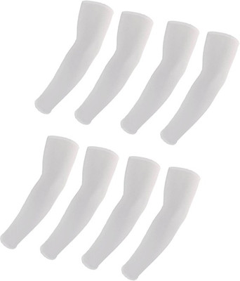 

Sportshour Cotton Arm Sleeve For Men & Women(Free, White)