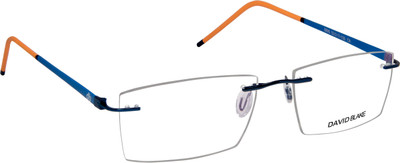 David Blake Rimless Rectangle Frame(53 mm