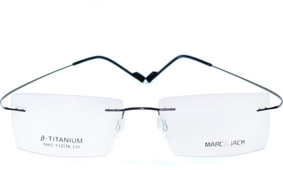 

Clark Eye Rimless Square Frame(45 mm