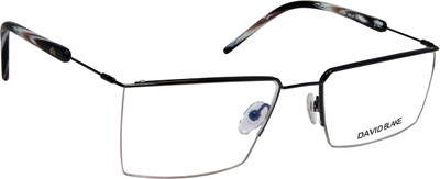 David Blake Half Rim Rectangle Frame(54 mm
