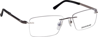 

David Blake Rimless Rectangle Frame(53 mm