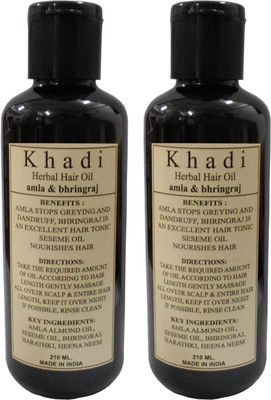 

Khadi Herbal Amla & Bhringraj Hair Oil(420 g)
