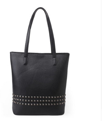 

Tanned Hand-held Bag(Black)