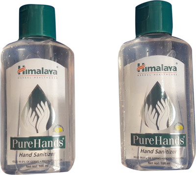 

Himalaya PURE HANDS LEMON HAND SANITIZER(200 ml, Bottle, Pack of 2)