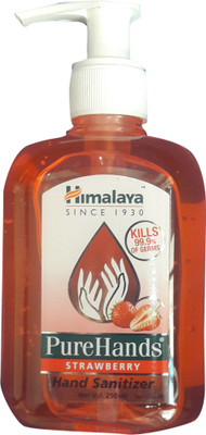 

Himalaya PURE HANDS HAND SANITIZER STRAWBERRY(250 ml, Pump Dispenser)