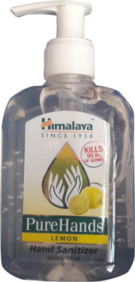 

Himalaya PURE HANDS LEMON HAND SANITIZER(250 ml, Pump Dispenser)