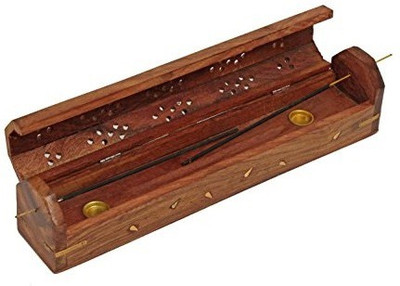 

Skwood Wooden Incense Holder(Brown)