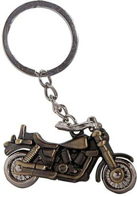 

Shubheksha Metallic Golden Bike Key Chain