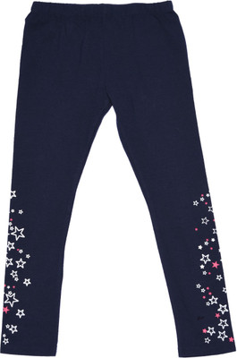 

NautiNati Legging For Girls(White, Navy blue