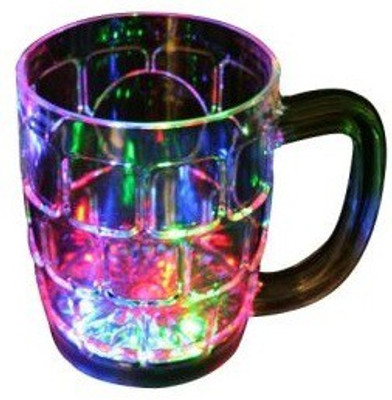 

TikTAK2 ledbeermug Plastic Mug(300 ml), Multicolor