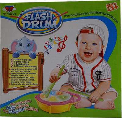 

Green max Flash drum(Multicolor)