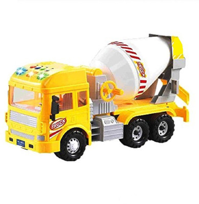 

Taaza Garam kids high quality RC Toys Construction Mixer Remote Control Mixer Truck big fun with lights and music .(Yellow, Blue)