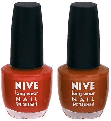 

Nive Colour Blast Nail Polish (Set of 2 Nail Polish) Brown(Pack of 2)