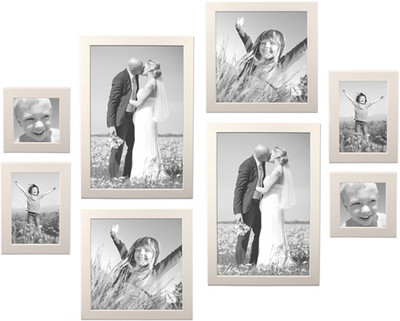 

Swadesi Stuff MDF Photo Frame(White, 8 Photos)